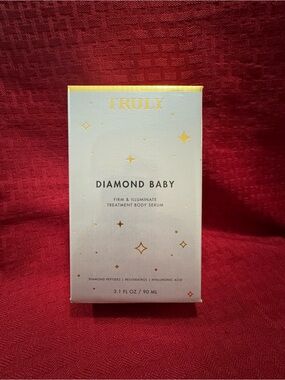 TRULY Diamond Baby Body Serum - White & Gold Accents